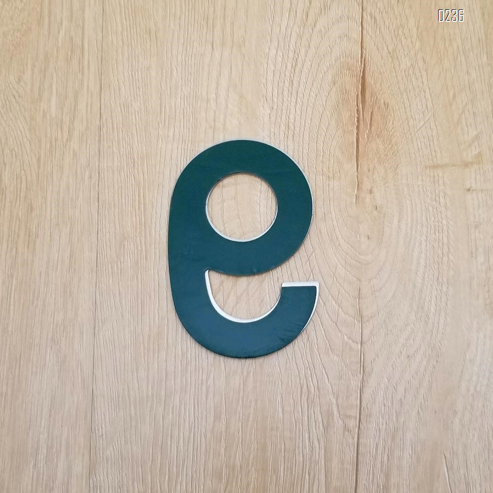 4 Inch House Numbers 9, Door Address Number Stickers for House/Apartment/Floor,  304 Stainless Steel