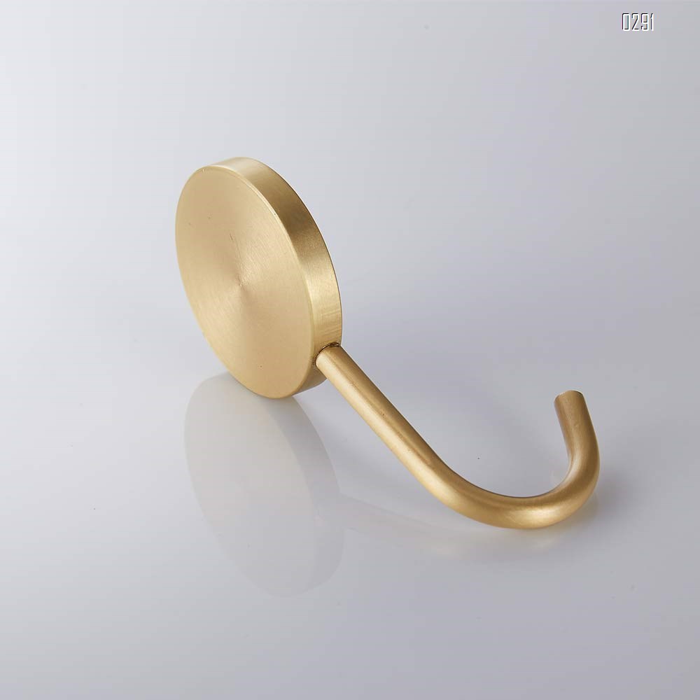 Nordic brass hook, strong adhesive, wall hanging,  metal hanging, clothes hook, adhesive hook, no perforation