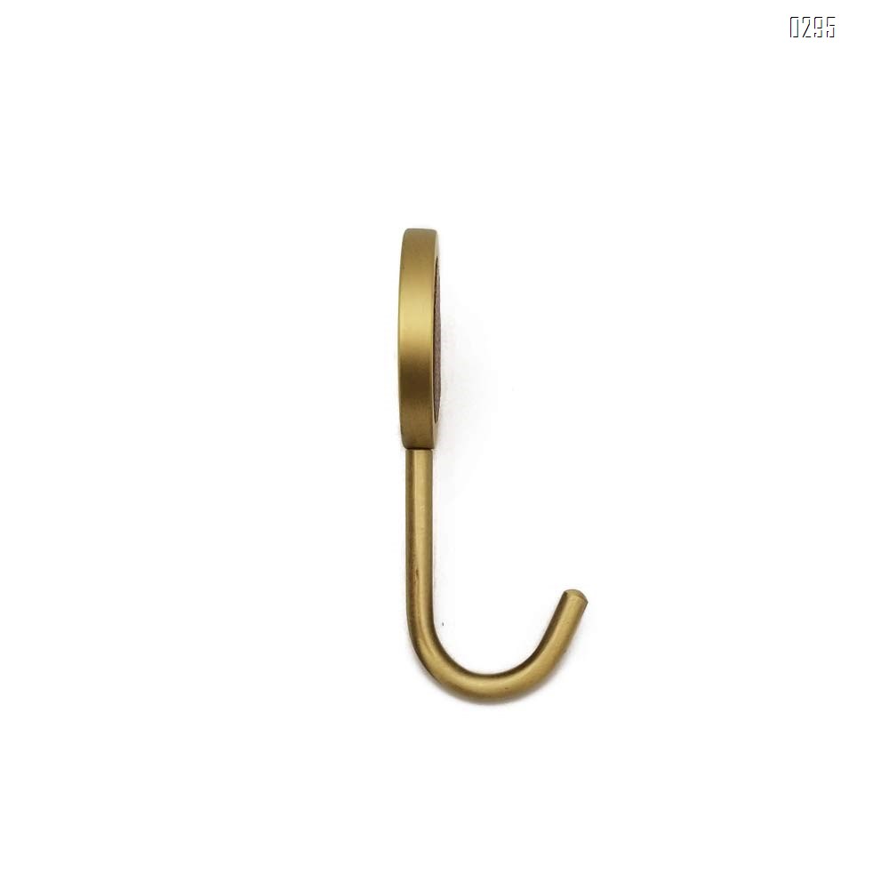 Nordic Decorative Hooks/ Pearl Shells Brass Wall Hooks/ Coat Hooks/ Bathroom Kitchen Towel Hooks/ Hat Hangers Bag Hooks/ Decorative Hooks brown