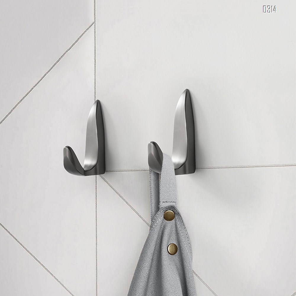 Black New high-end simple single coat hook Nordic Light luxury gold kitchen bathroom hook fitting room hook
