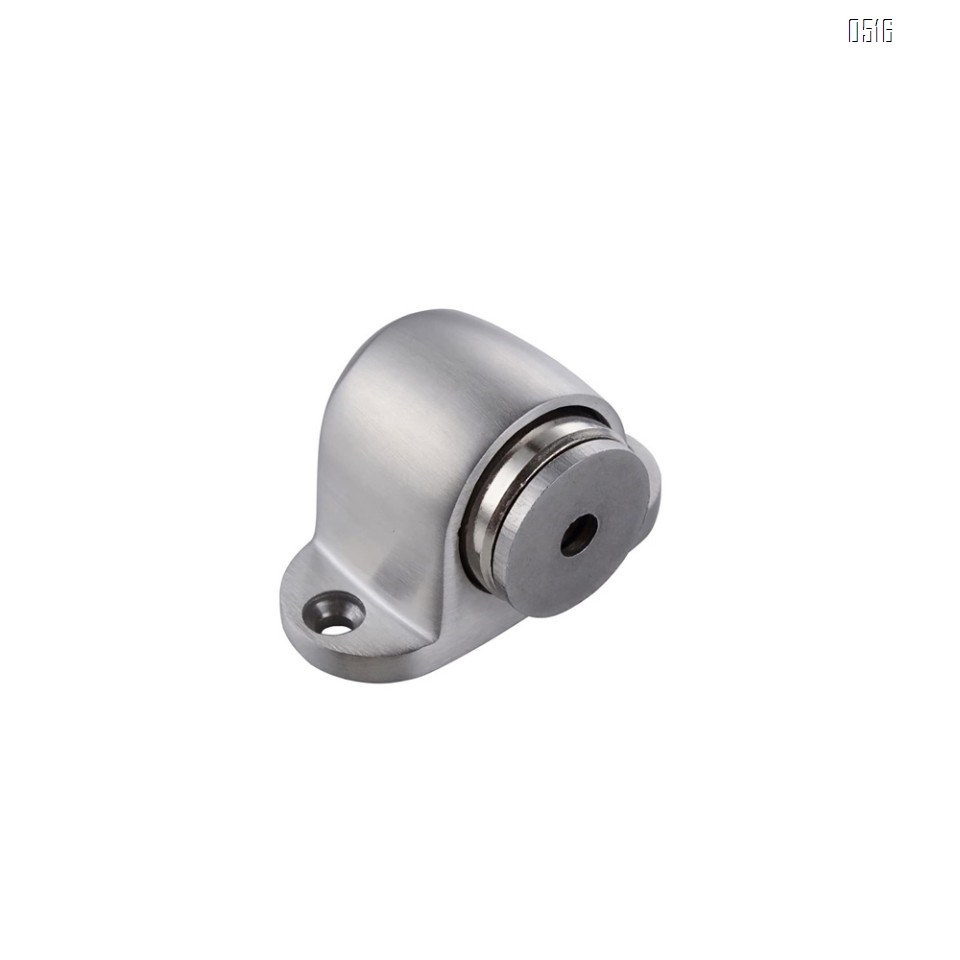 Stainless Steel Magnetic Doorstops Catch Door Stoppers with Mounted Screws,No Slamming or Hitting Walls