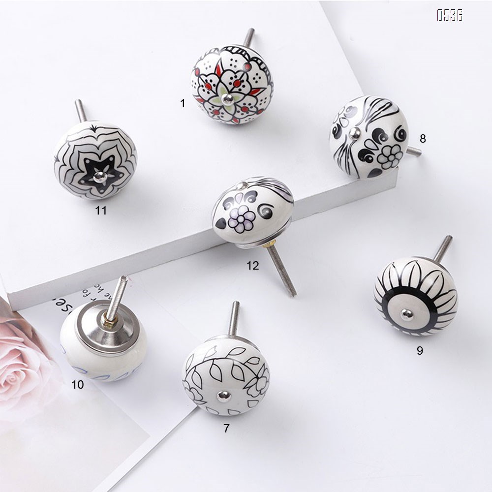thumbnail image 2 of QOCO 20pcs Wooden Drawer Knobs,Round Natural Wooden Wardrobe Knobs With 2 of 14
