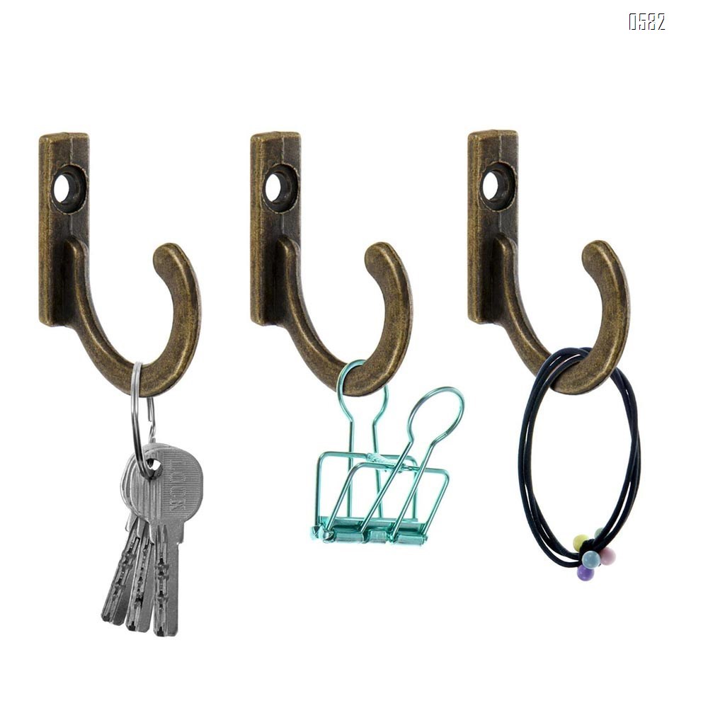 Mini Wall Mounted Single Hook Robe Hooks Coat Hooks  for Hanging Key Hooks