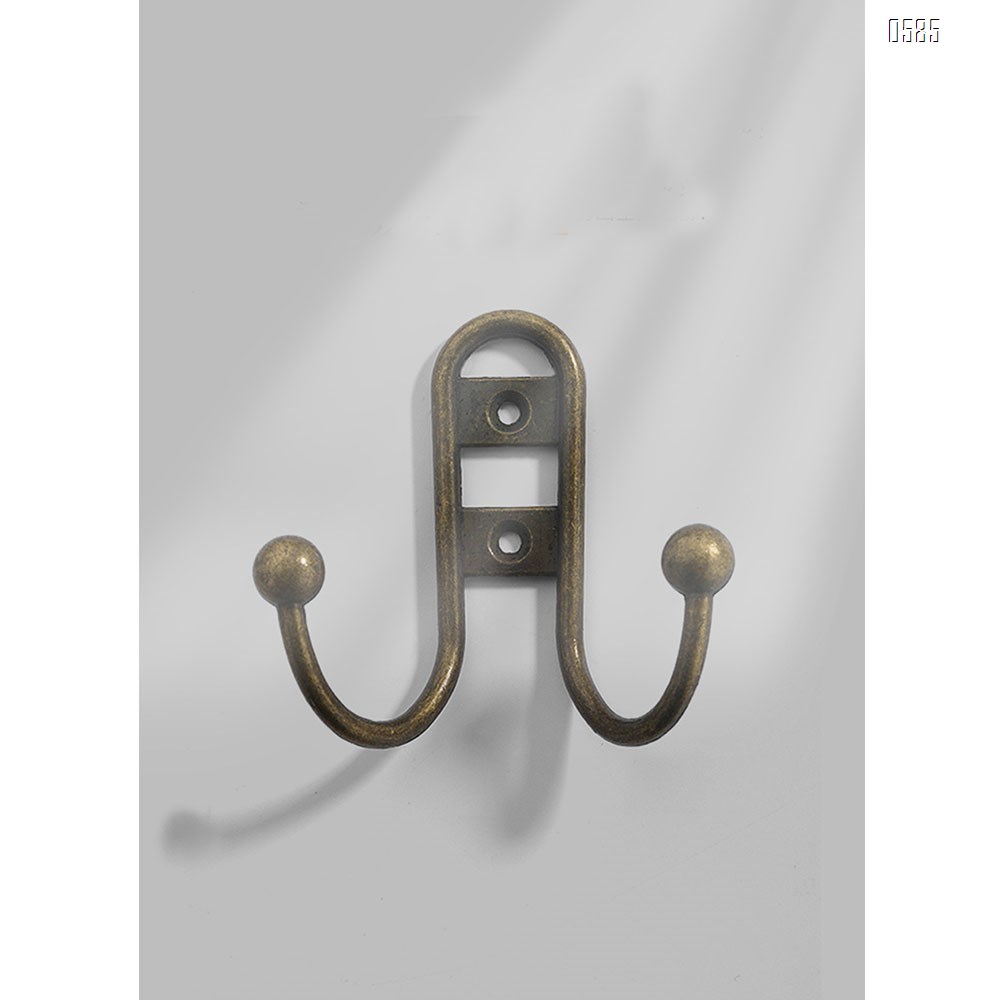 Double Robe Hook With Ball End